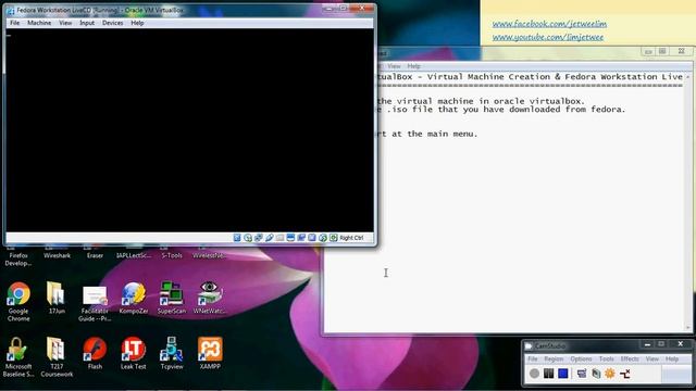 Oracle VirtualBox - Fedora Workstation - Live смотреть онлайн