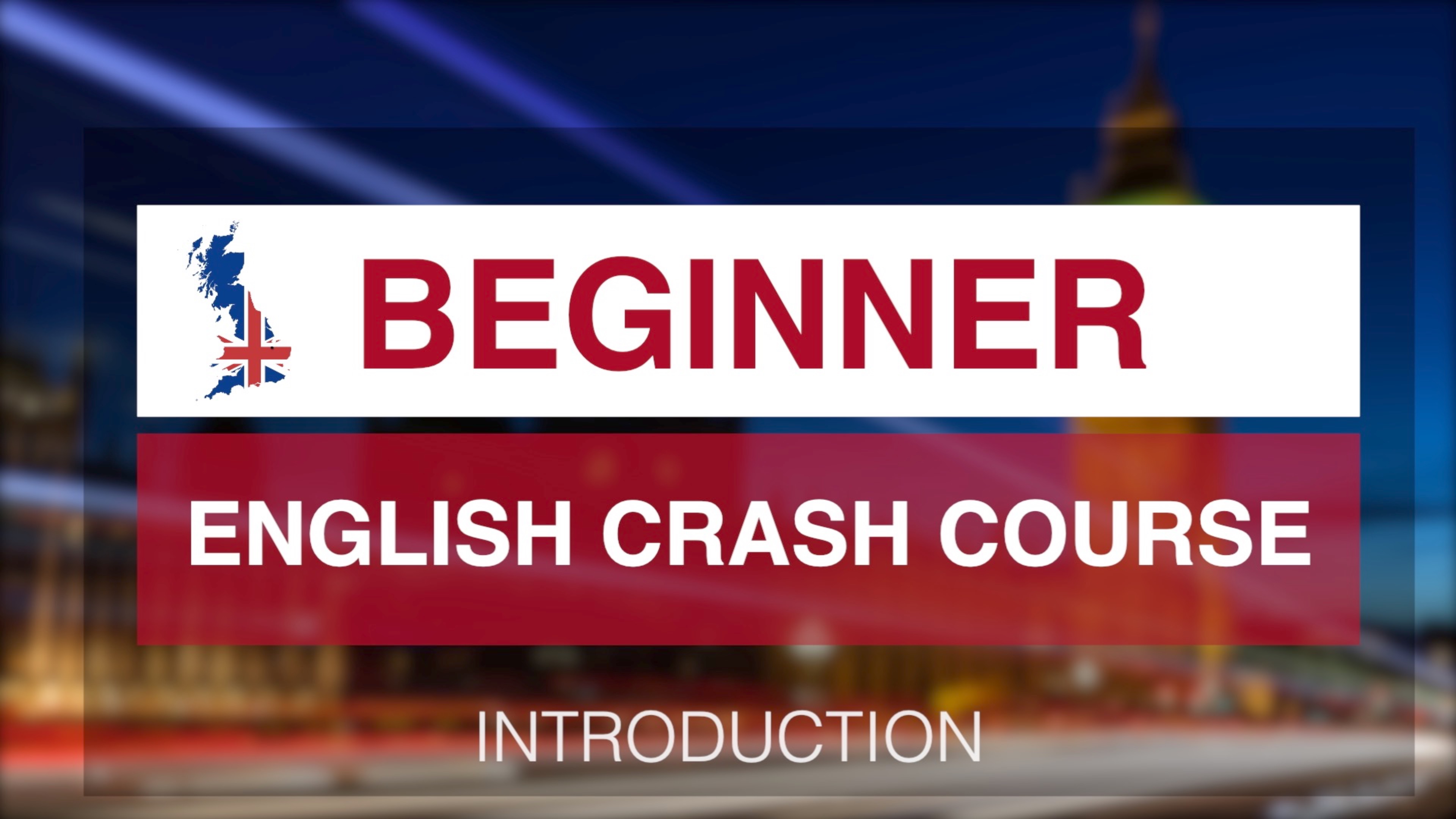 BEGINNER | ENGLISH CRASH COURSE смотреть онлайн