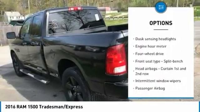 2016 RAM 1500 Carmel NY P0457 смотреть онлайн