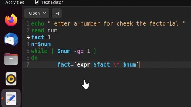 Shell script to calculate factorial of a number | Unix shell programming tutorial смотреть онлайн