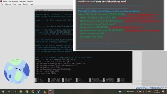 Konfigurasi DHCP server pada Linux смотреть онлайн