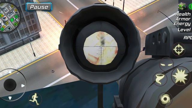 Black Hole Rope Hero Vice Vegas - Ambulance Truck at Train Station - Android Gameplay смотреть онлайн