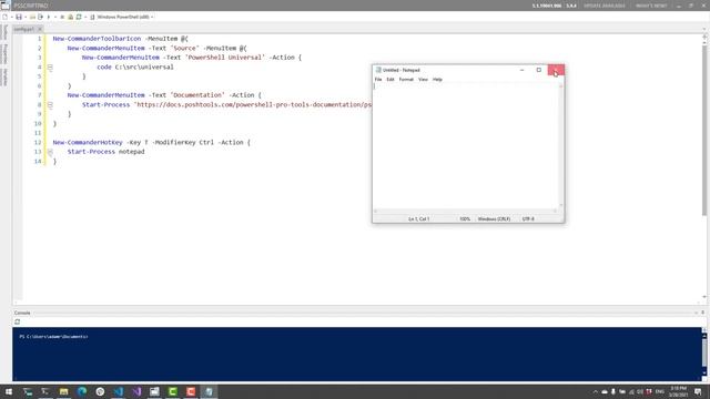 PSCommander - Command your desktop with PowerShell смотреть онлайн