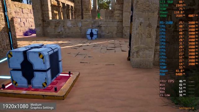 The Talos Principle 2 | GTX 1060 6GB | Ryzen 5 1600 смотреть онлайн