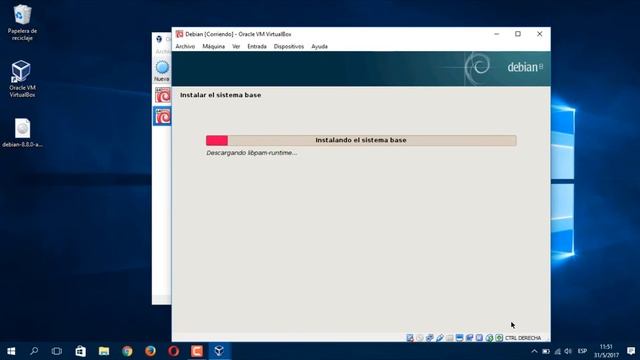 Instalacion de GNULINUX Debian 8 Modo Grafico con particiones Manuales смотреть онлайн