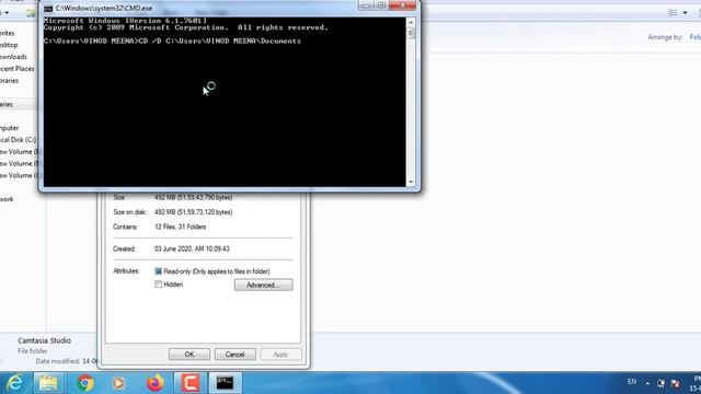 How to Delete Undeletable folder and files/ item not found error windows 7/10 #rudra_vision смотреть онлайн