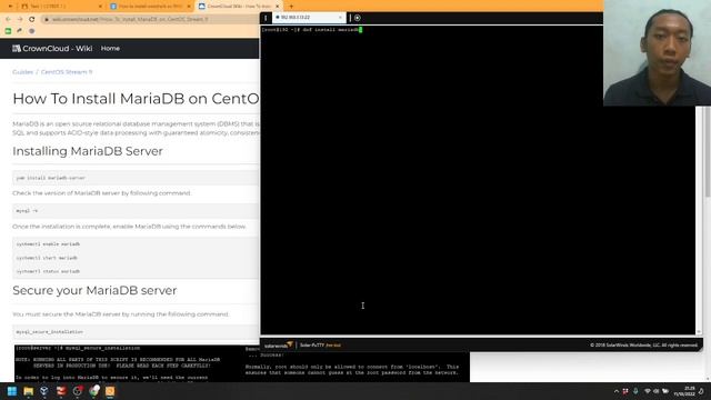 How to install Wireshark and MariaDB on Stream Cent-OS 9 | OS-Server смотреть онлайн