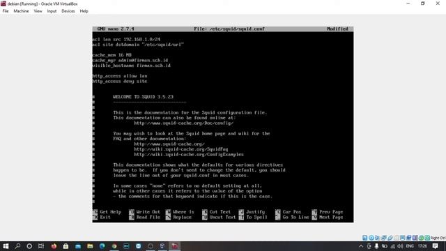 Konfigurasi Proxy Server | Debian 9 смотреть онлайн