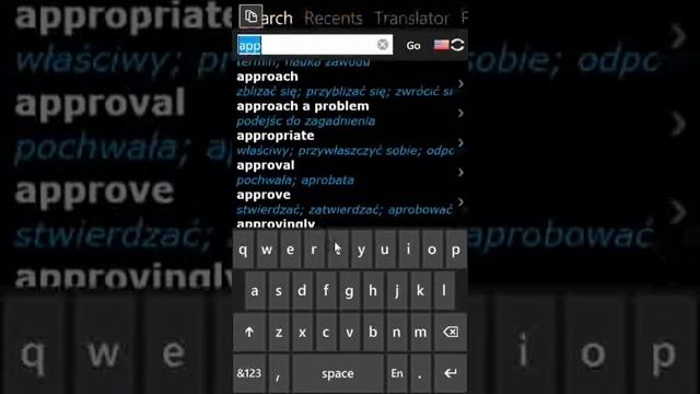 Polish English Dictionary & Translator for Windows Phone 7 by BitKnights смотреть онлайн