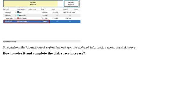 Ubuntu: Guest system does not see the updated disk size in VirtualBox (2 Solutions!!) смотреть онлайн
