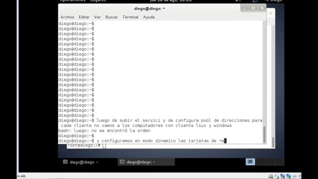 DHCP CONFIGURACION DE LINUX Y WINDOWS смотреть онлайн
