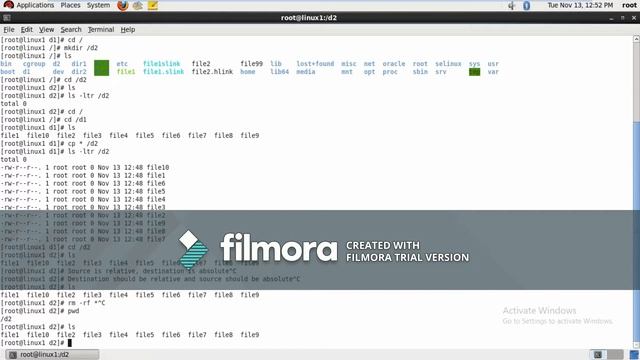 How to copy file and directory in Linux step by step . смотреть онлайн