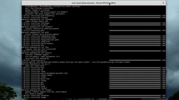 Install Arch-Linux - xfce4 - complete