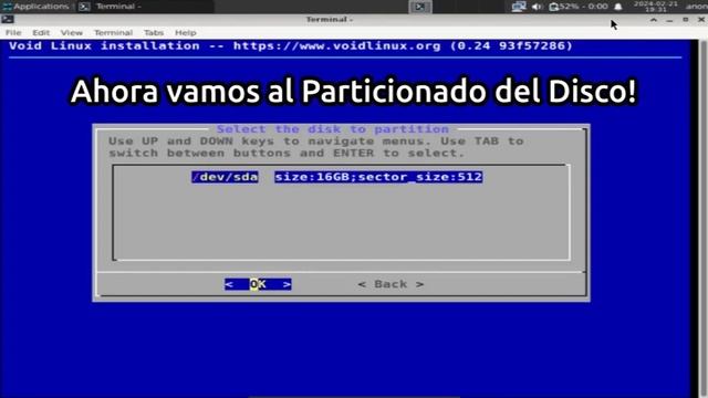 Como instalar Void Linux con XFCE (UEFI - GPT) - Parte Uno смотреть онлайн