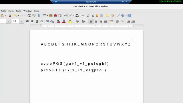 picoCTF2018 nr 10 - video walkthrough of Crypto Warmup 2 смотреть онлайн