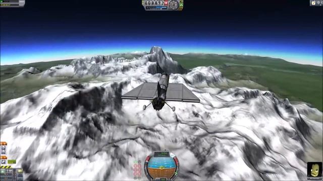 Kerbal Space Program - North Pole Time-Lapse смотреть онлайн