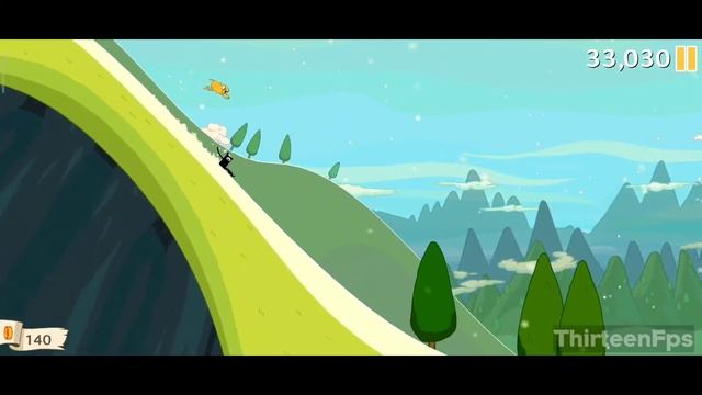 Back to nostalgia. Adventure Time Ski Safari - Android Gameplay смотреть онлайн