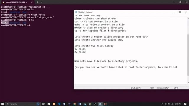 Basic Commands On How To Navigate Through Linux Terminal for Biginners смотреть онлайн