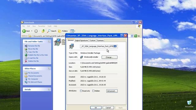 How to install a Windows LIP on Windows XP (VOICE TUTORIAL) смотреть онлайн