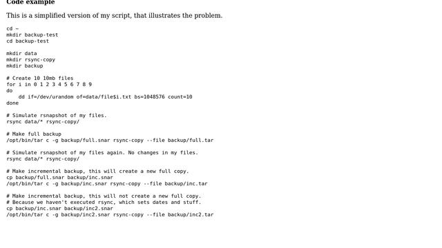 DevOps & SysAdmins: How do I backup 50GB+ of files on a linux box to a remote sftp account? смотреть онлайн