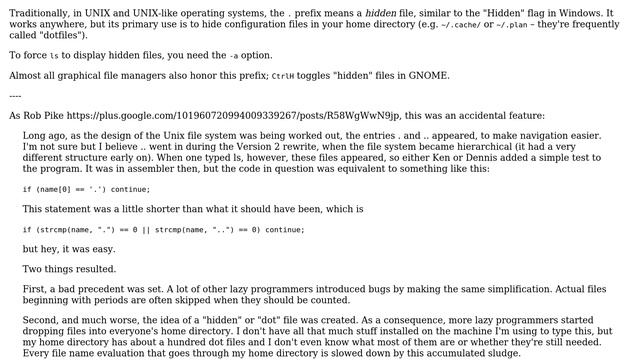 Why will "ls" not list files starting with "." in Linux? (3 Solutions!!) смотреть онлайн