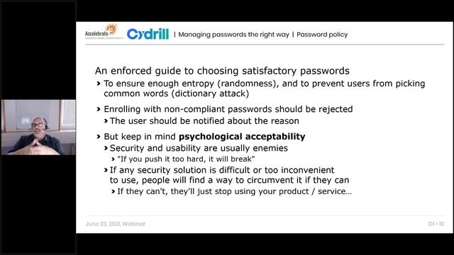 Security Webinar: Password Policy Myths смотреть онлайн
