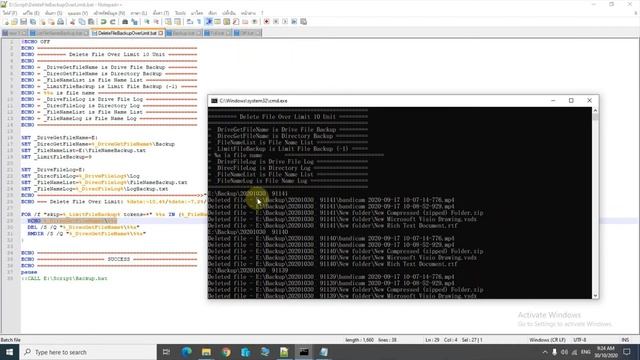 Heng Indy Anvil - Basic Batch File Backup XCOPY Backup 7 Zip Full Difference смотреть онлайн
