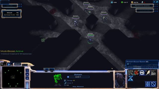 4K60FPS 🌌 Starcraft II 👾 #454 - Zombie World: Unity (old) - Warp Speed (Challenge) смотреть онлайн