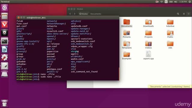 Administrative privileges in the Linux terminal смотреть онлайн