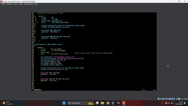 Configuration d'un serveur web sécurisé avec nginx sur Centos 9 смотреть онлайн