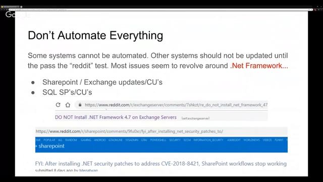 Microsoft Patch Tuesday: How to patch your environment in 7 days смотреть онлайн