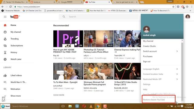 How To Get The Old YouTube Layout Back 2017 смотреть онлайн
