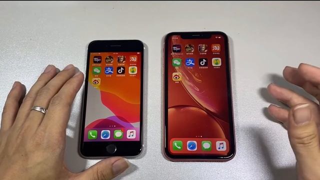 iPhone SE 2020 vs iPhone XR Speed Test!(review)A13 BIONIC CHIP iPhone SE 2 VS iPhone XR test,对比测评。 смотреть онлайн