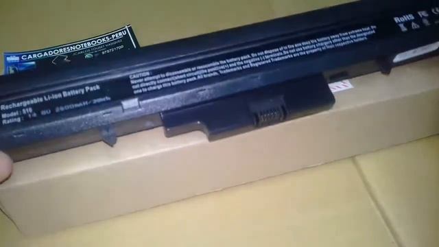 Bateria HP 510 HP 530 cargadoresnotebooks peru смотреть онлайн