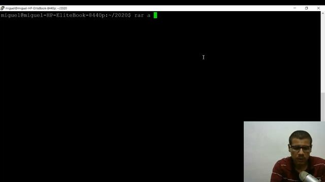 Compresión de archivos con RAR en Ubuntu смотреть онлайн