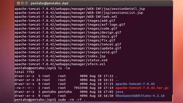 Tutorial install APACHE Tomcat 7 di Ubuntu смотреть онлайн