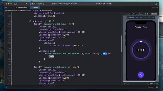 SwiftUI 3.0 - Pomodoro Focus Timer App - Complex UI - MVVM - Xcode 13 - SwiftUI Tutorials смотреть онлайн