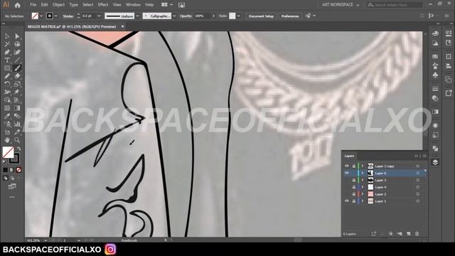 MIGOS x MATRIX ADOBE ILLUSTRATOR смотреть онлайн