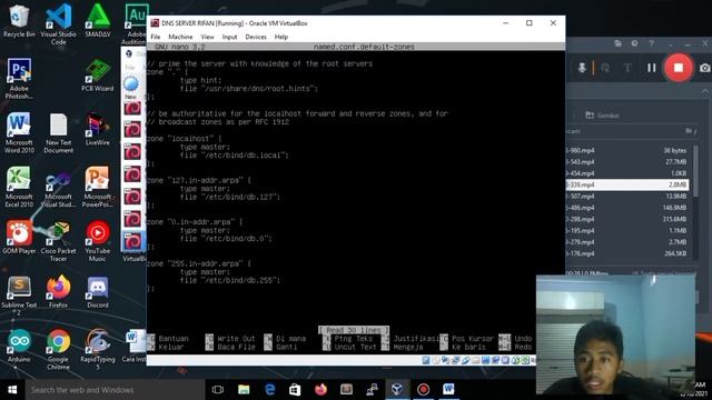 Cara menginstall DNS Server di Debian 10 menggunakan Virtualbox смотреть онлайн