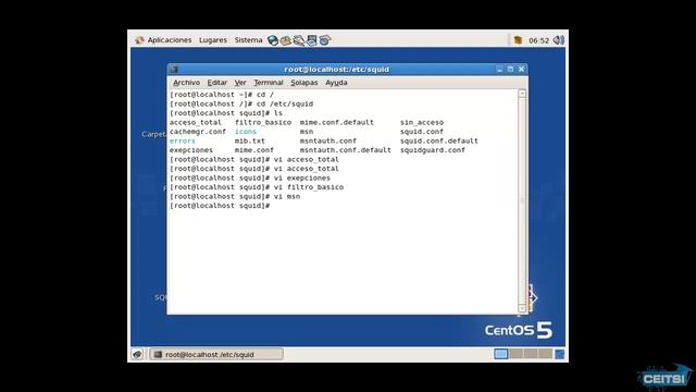 LINUX CENTOS Y PROXY SQUID + SQUIDGUARD parte15 смотреть онлайн