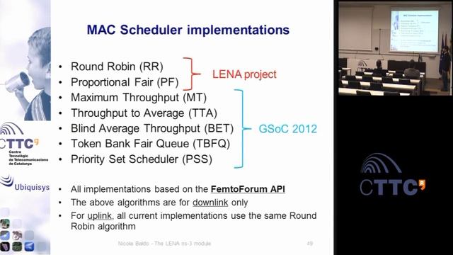 LENA seminar 2013-01-11 part 3: the ns-3 LTE module by the LENA project смотреть онлайн