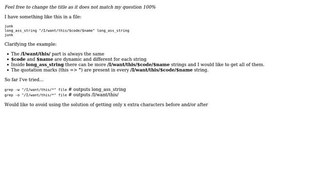 How to grep and get only matching string? (2 Solutions!!) смотреть онлайн