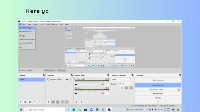 How to Find OBS Recordings смотреть онлайн