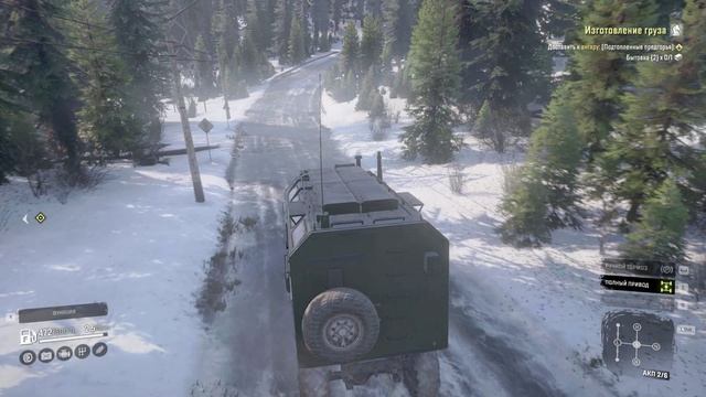 SnowRunner. Юкон. Пик Биг-Салмон. Иследуем карту. Часть 1. смотреть онлайн