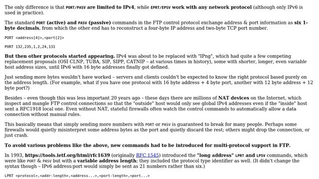 In FTP, what are the differences between passive and extended passive modes? (2 Solutions!!) смотреть онлайн