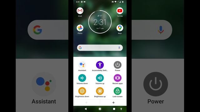The Android 9.0 Accessibility Shortcut Menu смотреть онлайн