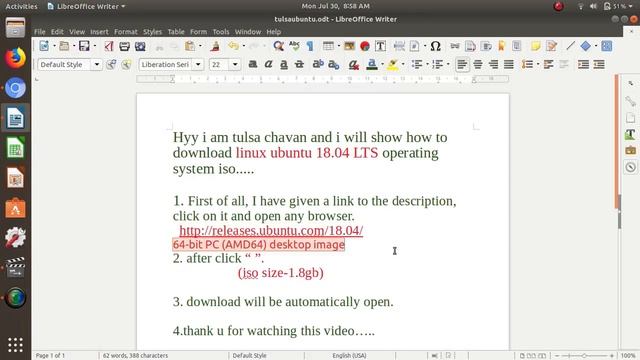 How to download linux ubuntu 18.04 LTS on your pc смотреть онлайн