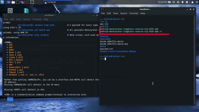 how to Create MSFVENOM Payload MSFPC Kali Linux tutorial 2021 Kali Linux MSFVENOM смотреть онлайн