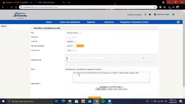 Arquitectura del computador- GLPI смотреть онлайн