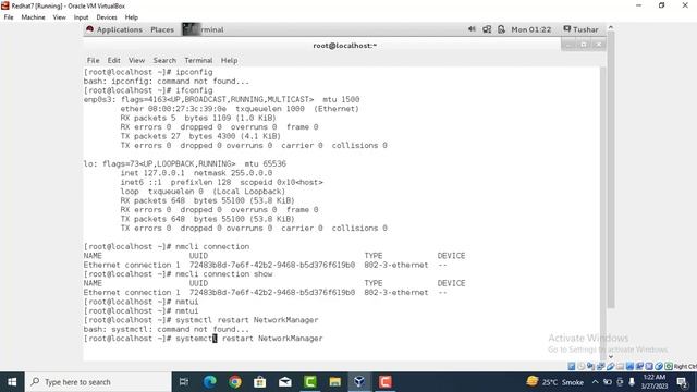 Assign IP Address and Hostname in Redhat 7 #Linux #Redhat_server смотреть онлайн